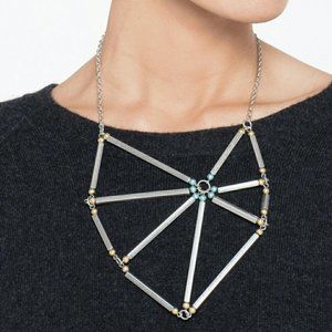 Geometric Web Necklace (NIB)